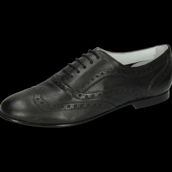 Melvin & Hamilton Oxfords^Sonia 1 Zwart