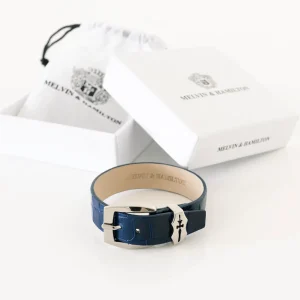 Melvin & Hamilton Lederwaren·Armbandjes | Armbanden^Stark 1 Blauw