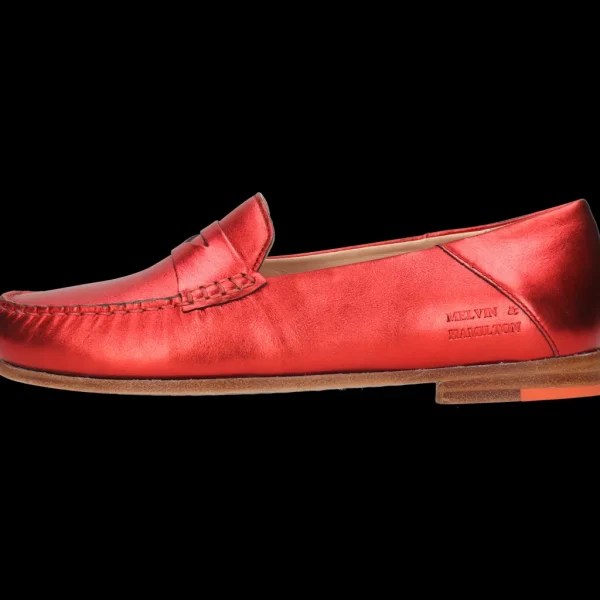 Melvin & Hamilton Loafers^Thea 3 Rood
