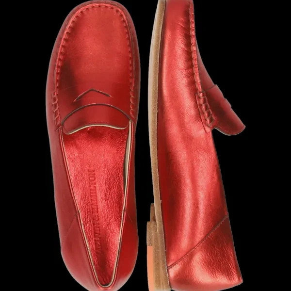 Melvin & Hamilton Loafers^Thea 3 Rood